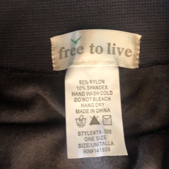 Charcoal Gray Fleece-lined Leggings - Picture 2 of 4